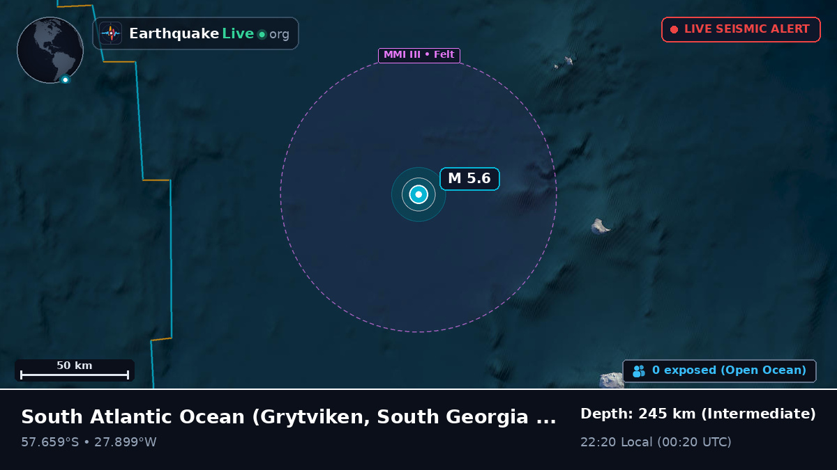 South Atlantic Ocean (South Georgia and the Islands)