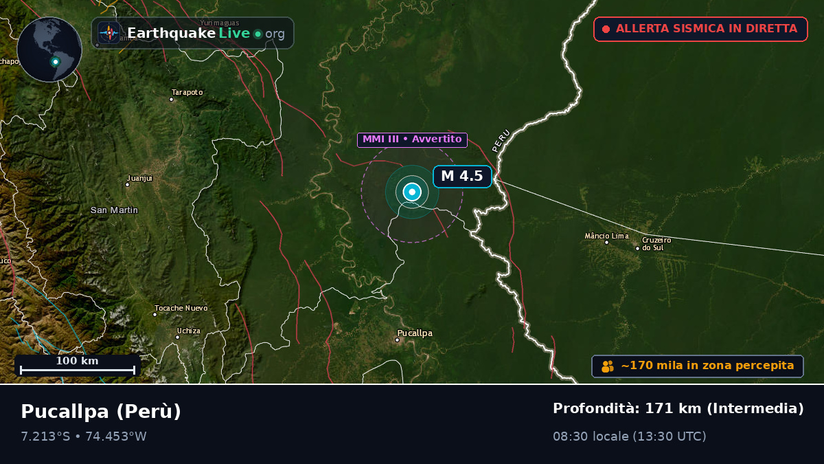 Ucayali, Perù