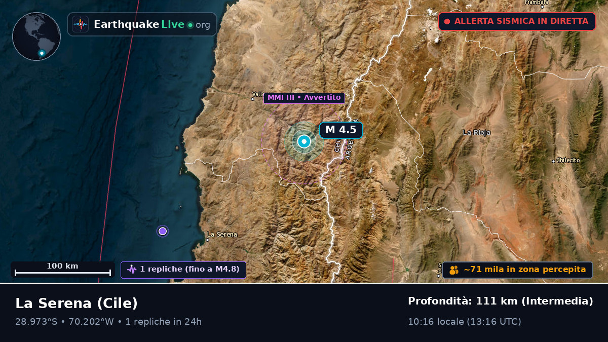 Coquimbo, Cile