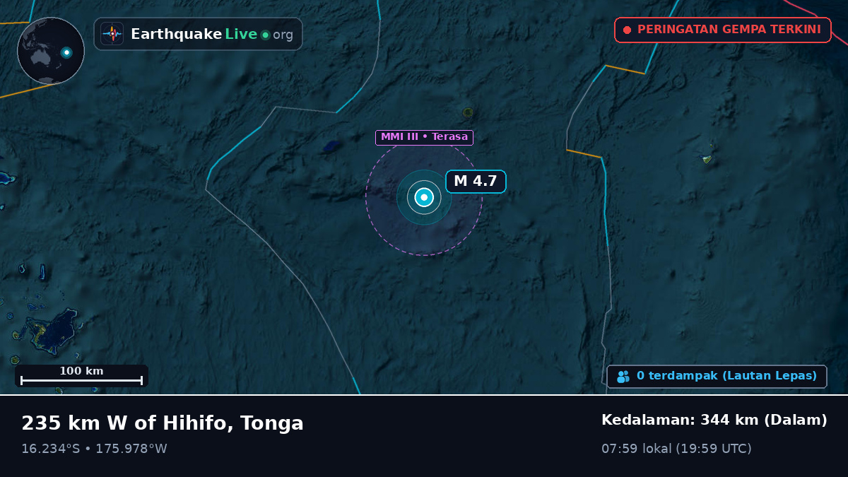Samudra Pasifik Selatan (Tonga)