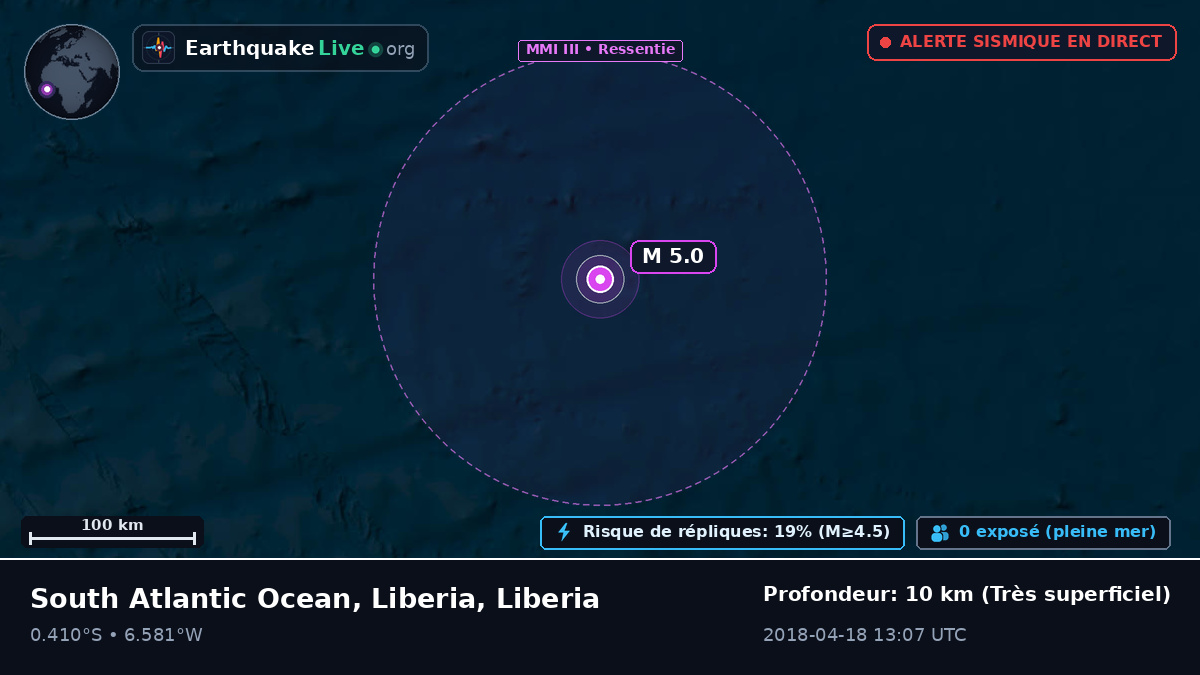Océan Atlantique Sud (Liberia)