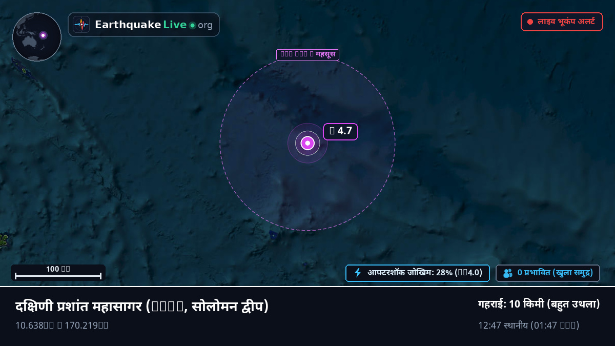दक्षिणी प्रशांत महासागर (सोलोमन द्वीप)