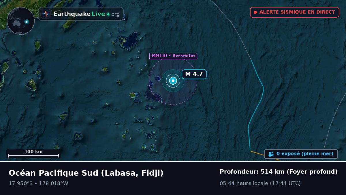 Océan Pacifique Sud (Fidji)