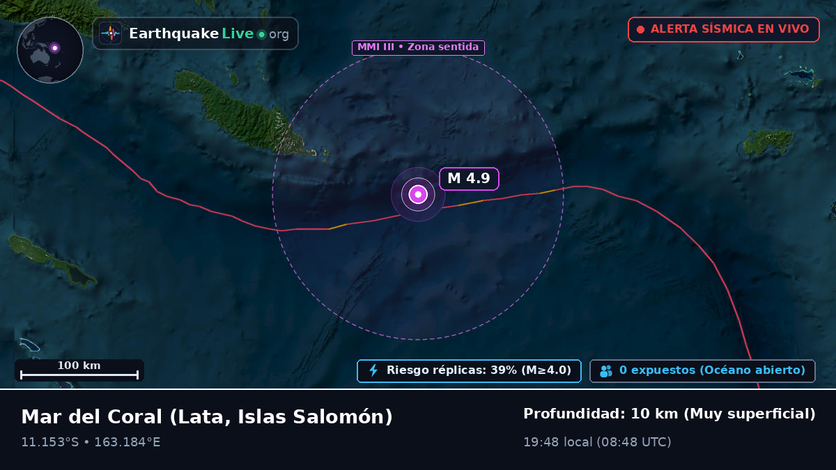 Mar del Coral (Islas Salomón)