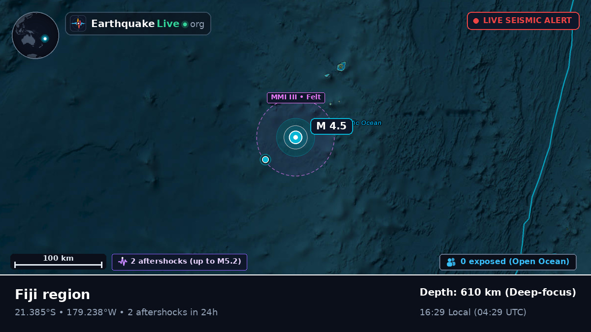 South Pacific Ocean (Tonga)
