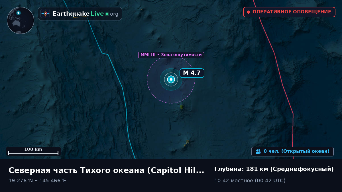 Северная часть Тихого океана (Northern Mariana Islands)
