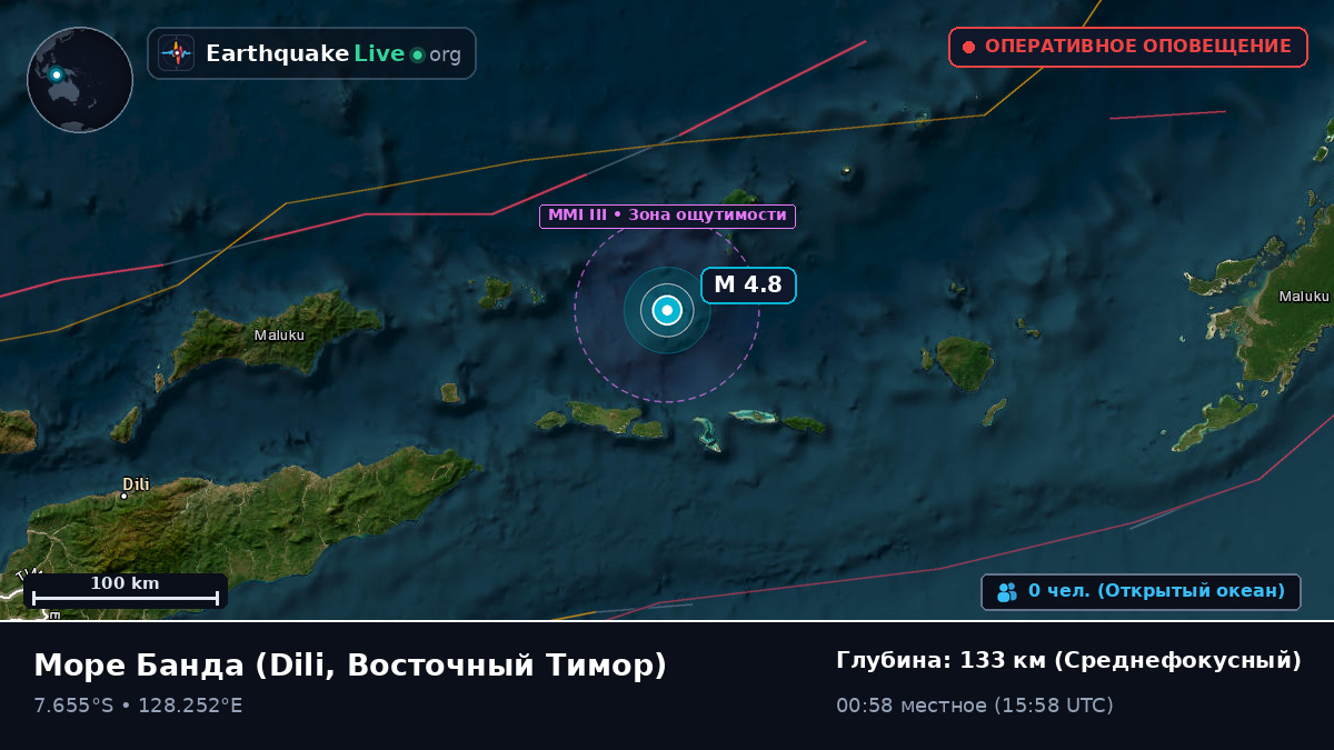 Море Банда (Восточный Тимор)