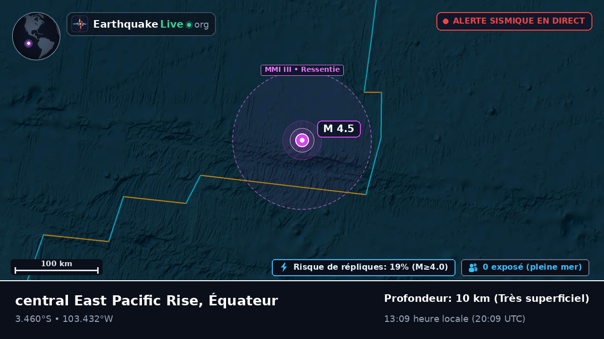 Océan Pacifique Sud (Équateur)