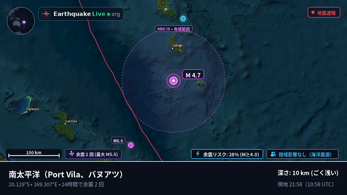南太平洋 (バヌアツ)