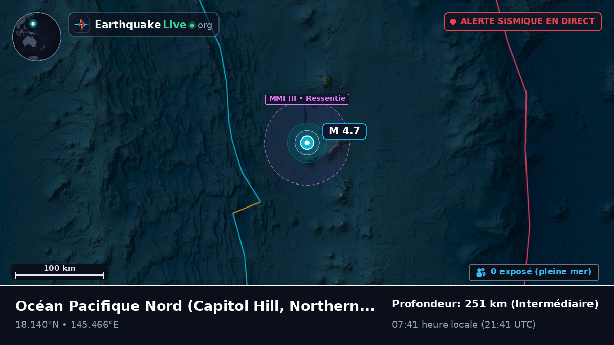 Océan Pacifique Nord (Northern Mariana Islands)