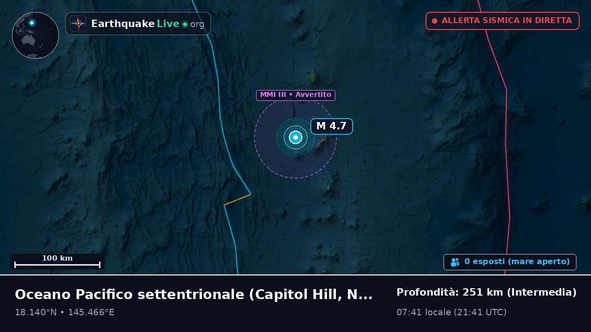 Oceano Pacifico settentrionale (Northern Mariana Islands)