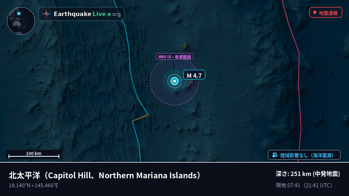 北太平洋 (Northern Mariana Islands)
