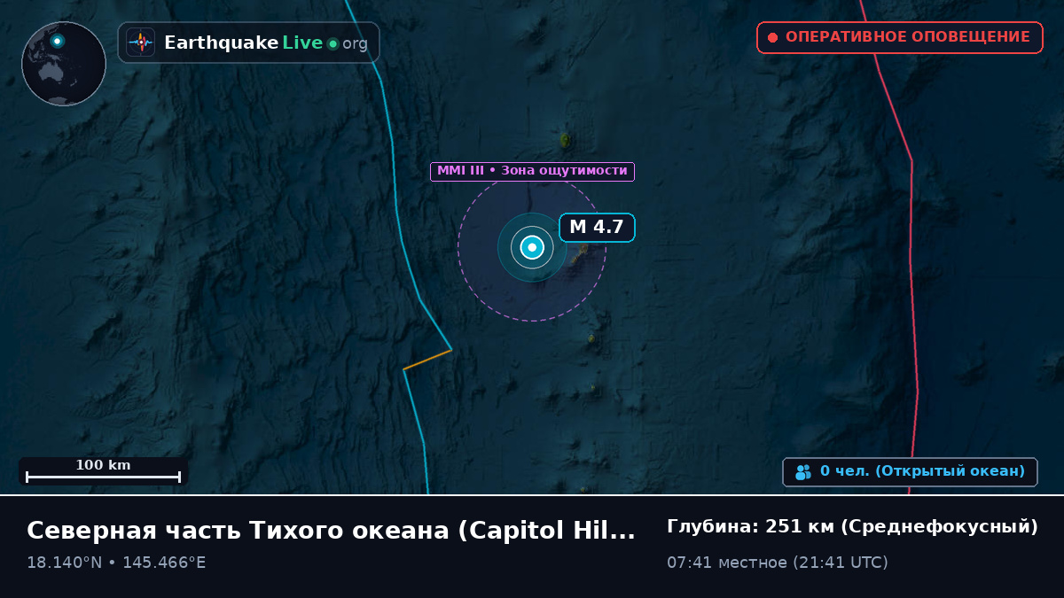 Северная часть Тихого океана (Northern Mariana Islands)