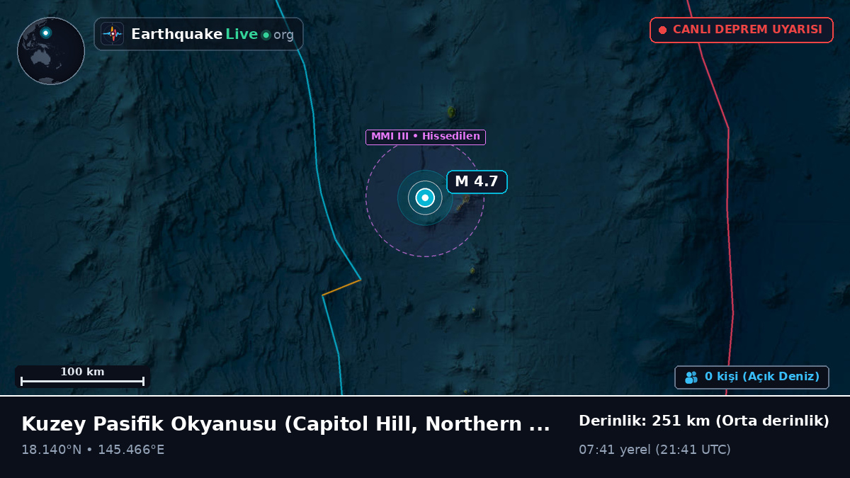 Kuzey Pasifik Okyanusu (Northern Mariana Islands)
