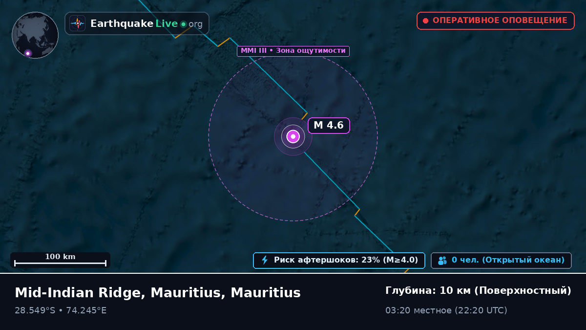 Индийский океан (Mauritius)