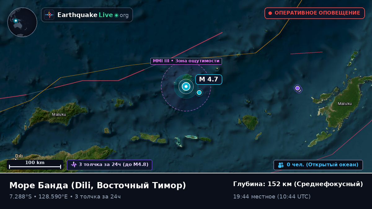 Море Банда (Восточный Тимор)