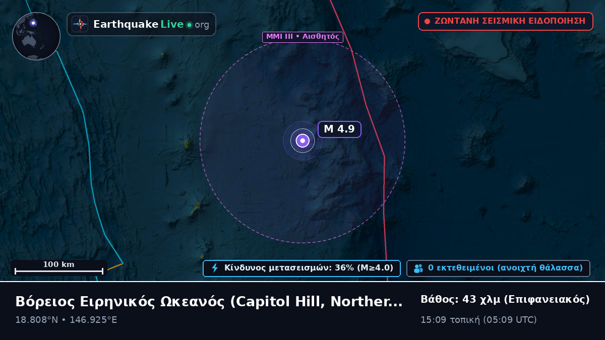 Βόρειος Ειρηνικός Ωκεανός (Northern Mariana Islands)