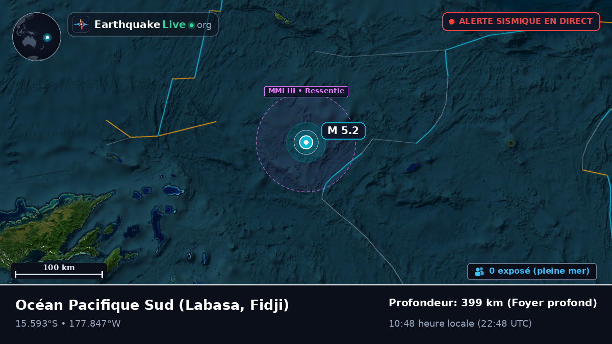 Océan Pacifique Sud (Fidji)