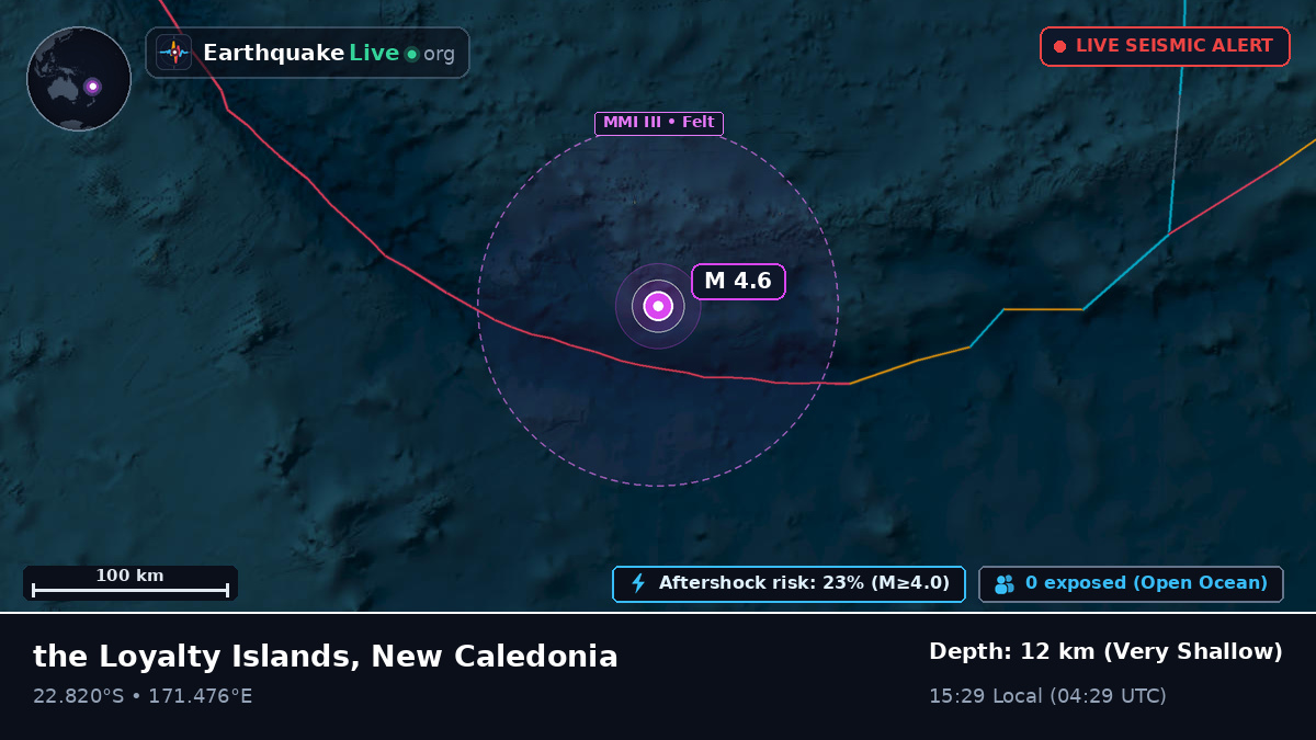 South Pacific Ocean (New Caledonia)