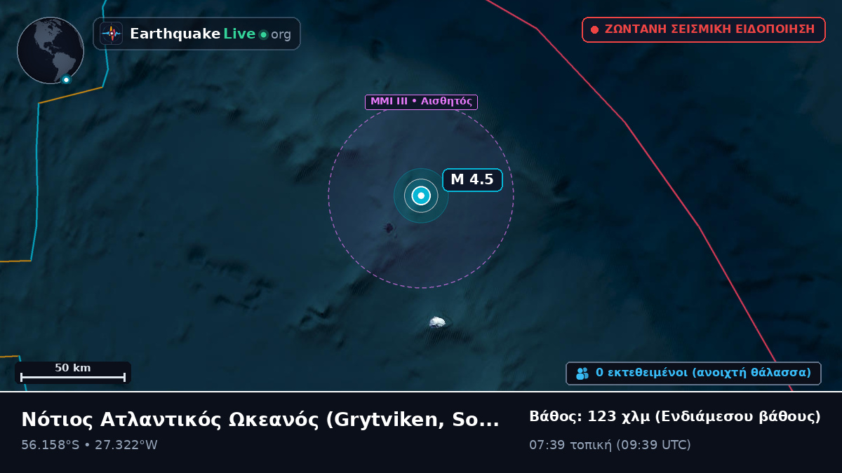 Νότιος Ατλαντικός Ωκεανός (South Georgia and the Islands)