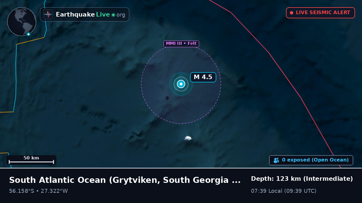 South Atlantic Ocean (South Georgia and the Islands)
