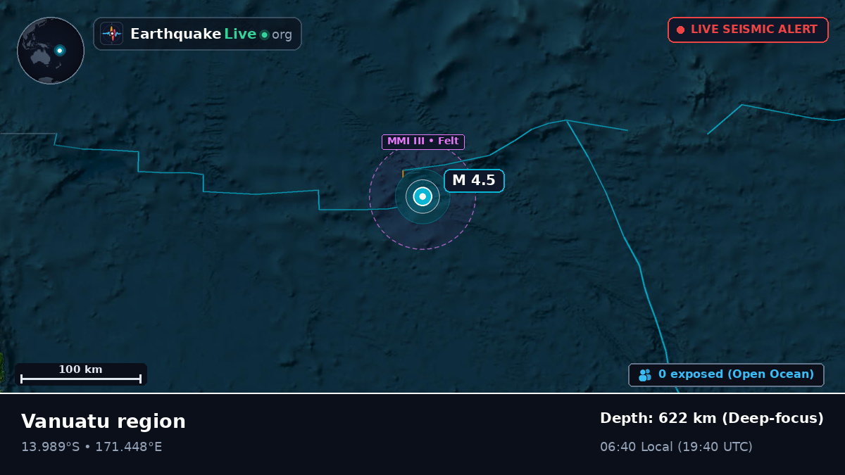 South Pacific Ocean (Vanuatu)