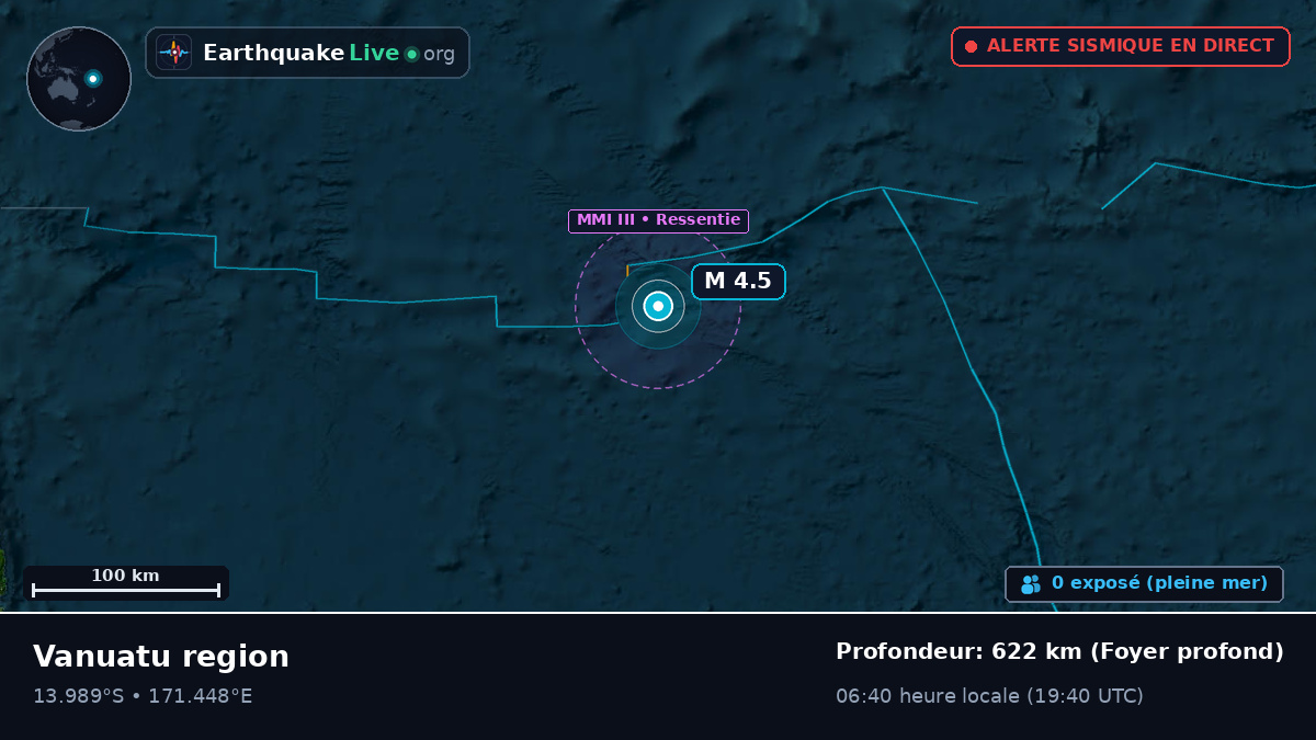 Océan Pacifique Sud (Vanuatu)