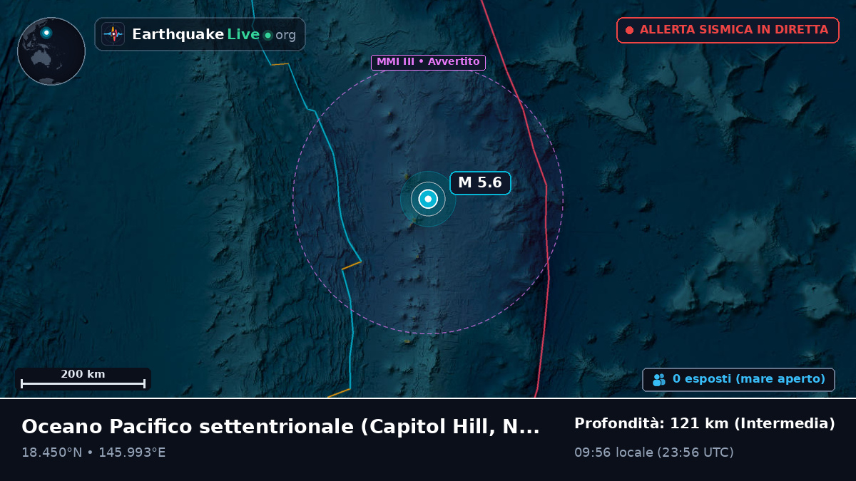 Oceano Pacifico settentrionale (Northern Mariana Islands)
