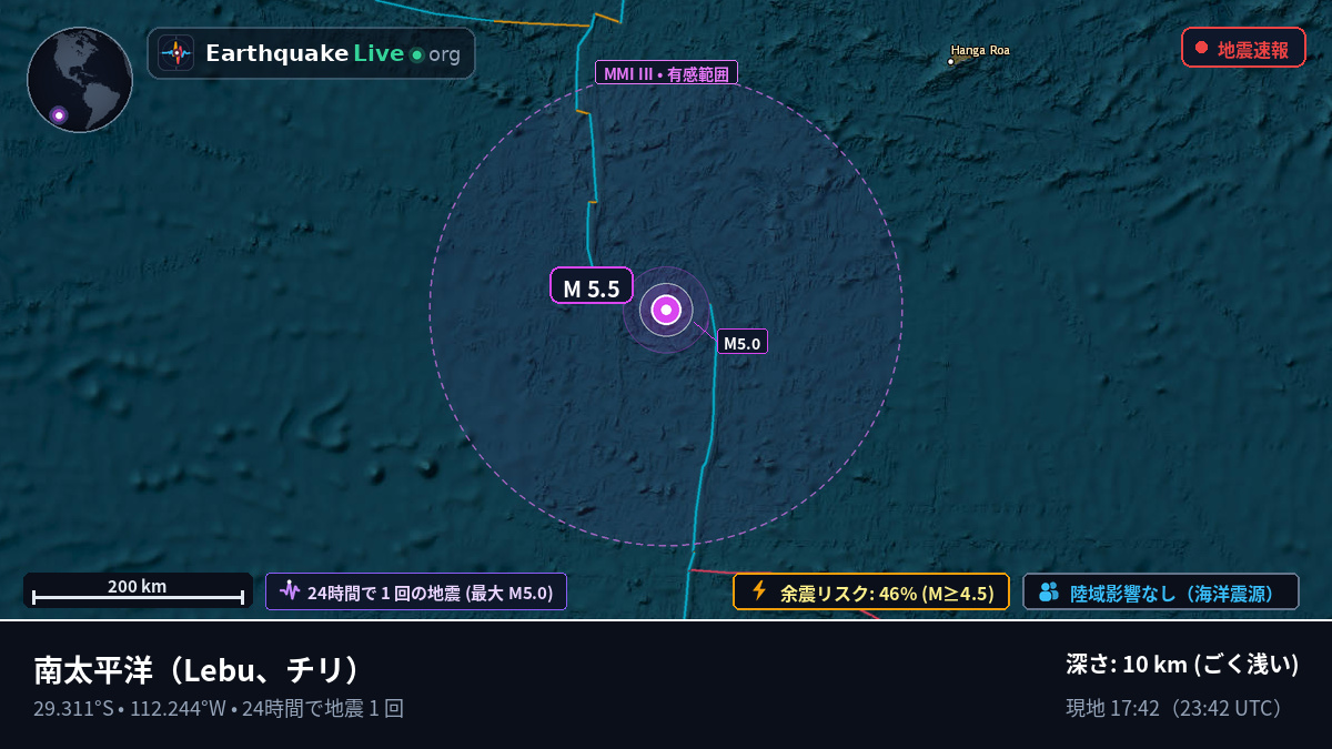 南太平洋 (チリ)