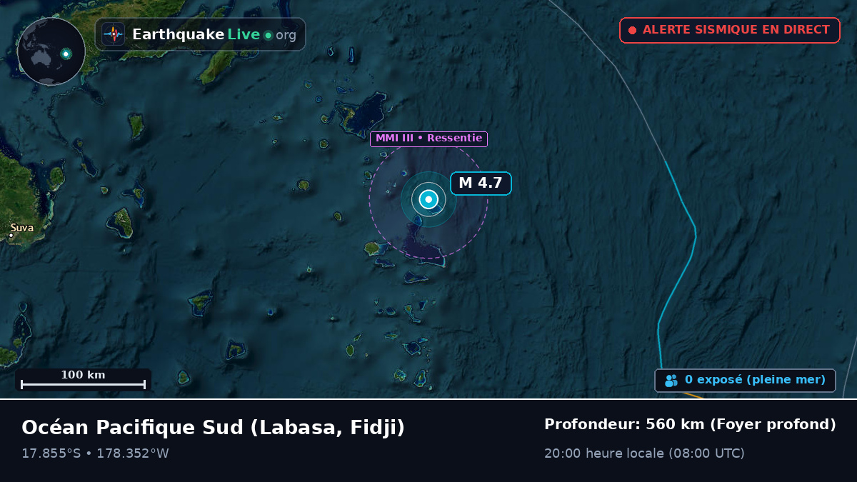 Océan Pacifique Sud (Fidji)