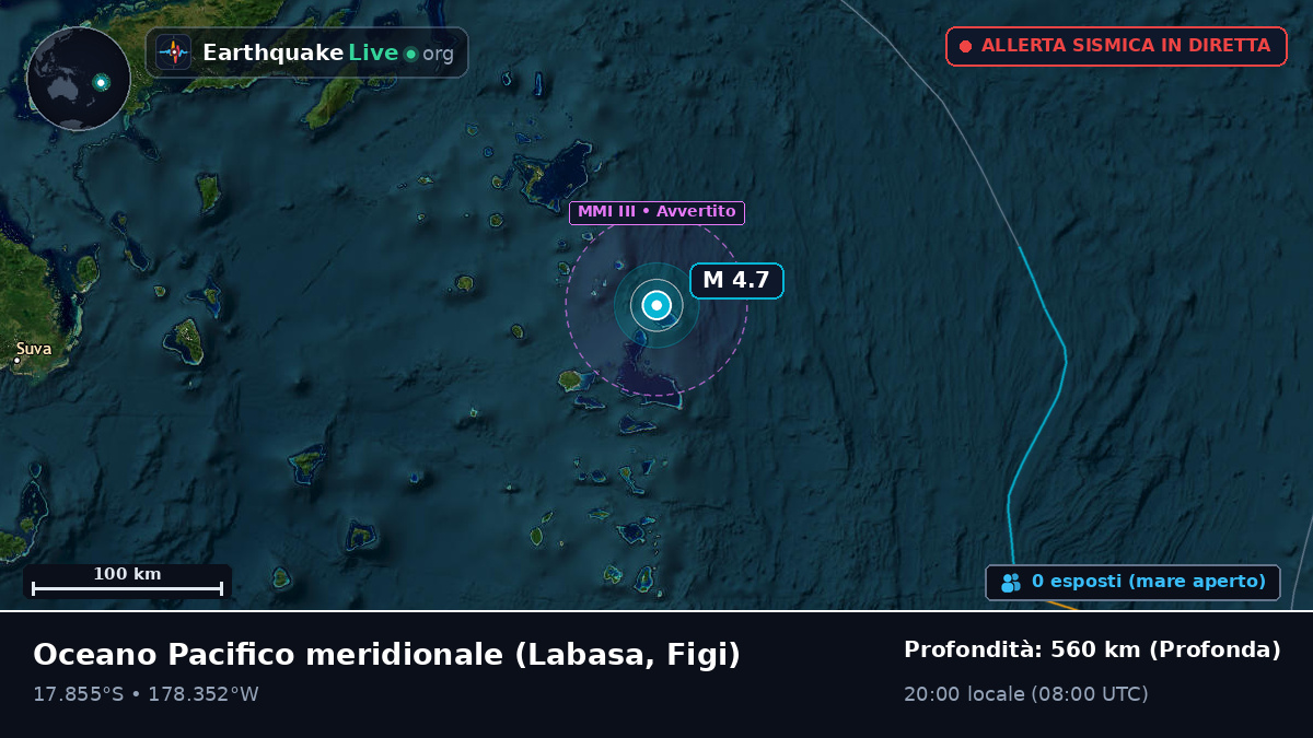 Oceano Pacifico meridionale (Figi)