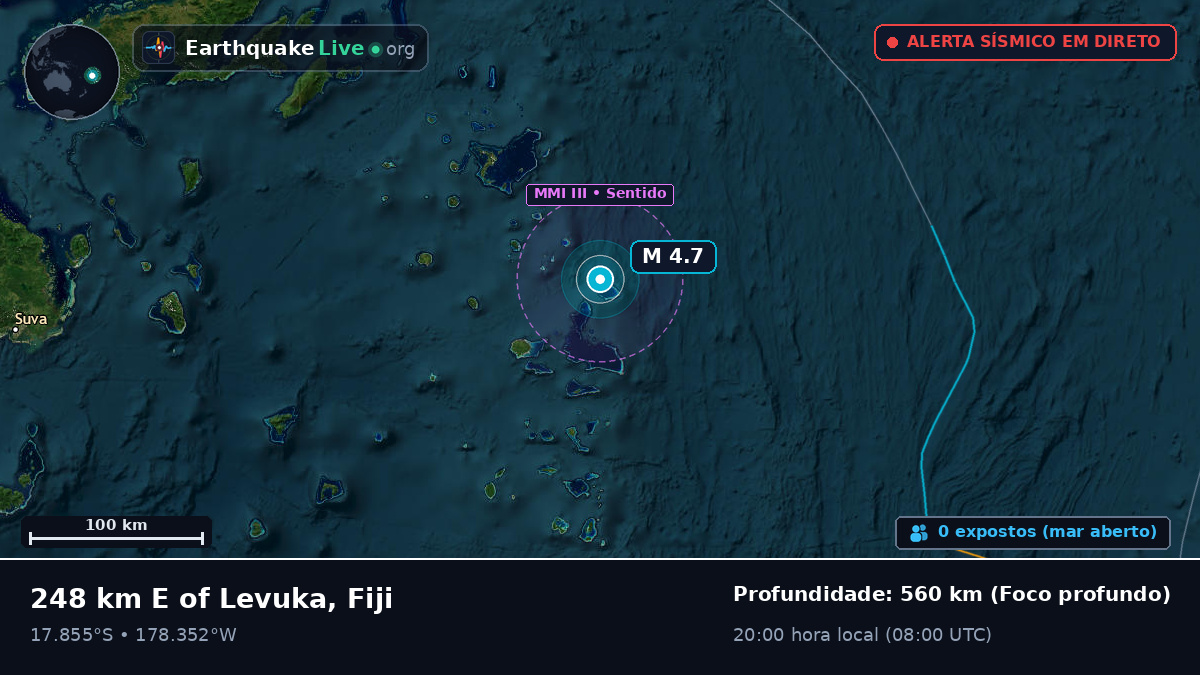 Oceano Pacífico Sul (Fiji)