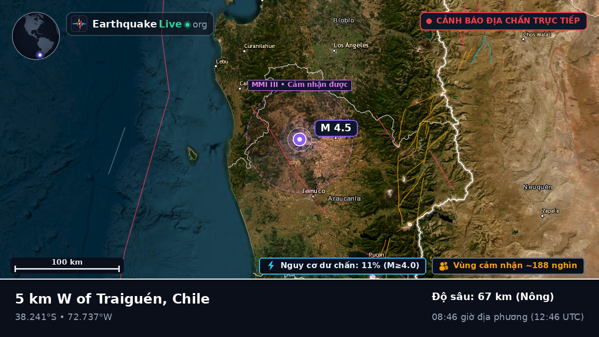 La Araucanía, Chile