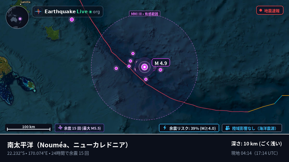 南太平洋 (ニューカレドニア)