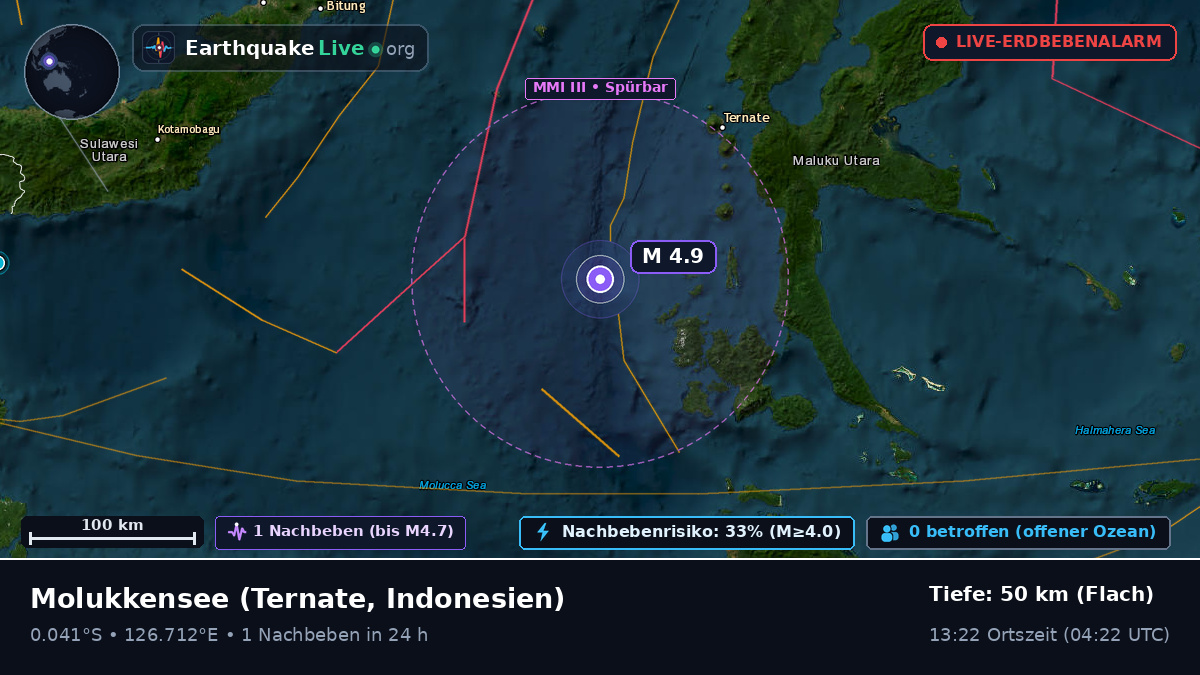 Molukkensee (Indonesien)