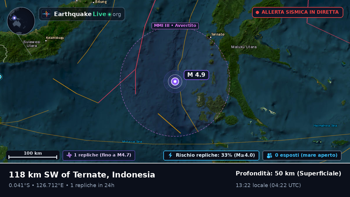 Mare delle Molucche (Indonesia)