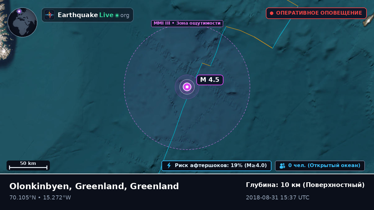 Северный Ледовитый океан (Greenland)