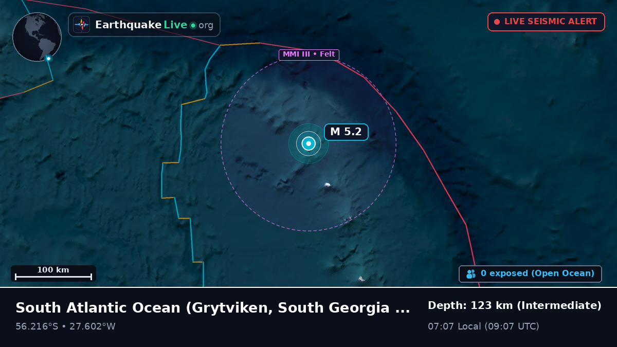 South Atlantic Ocean (South Georgia and the Islands)