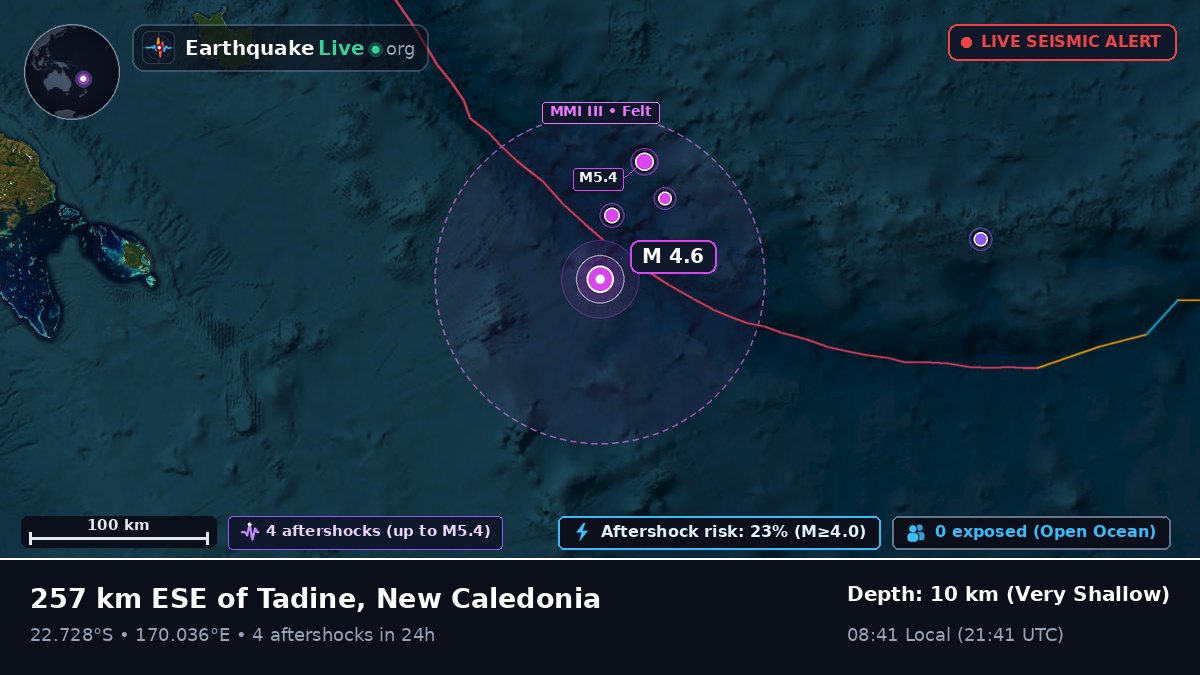 South Pacific Ocean (New Caledonia)