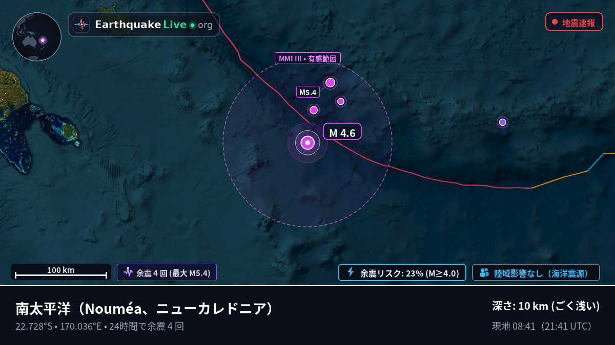 南太平洋 (ニューカレドニア)