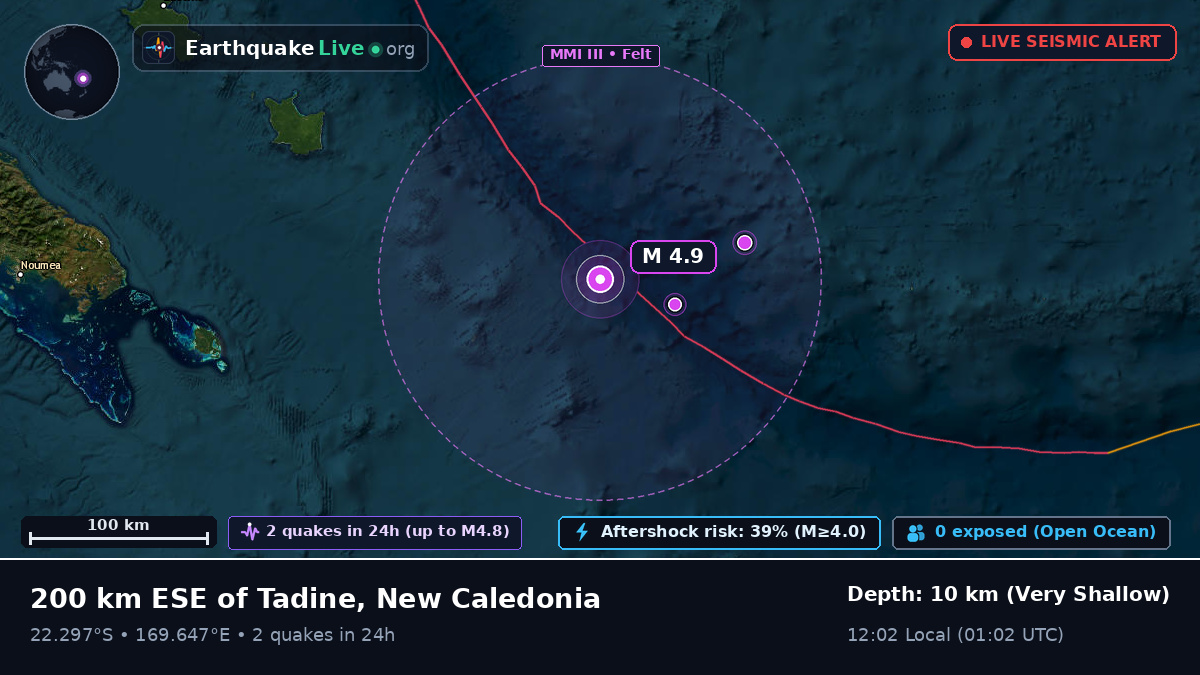 South Pacific Ocean (New Caledonia)