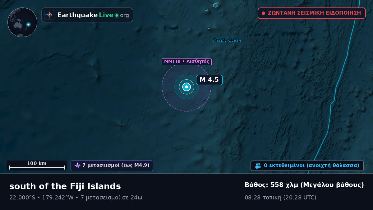 Νότιος Ειρηνικός Ωκεανός (Τόνγκα)