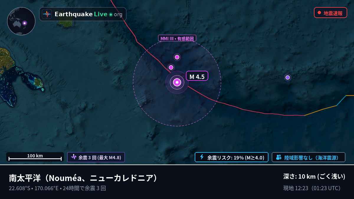 南太平洋 (ニューカレドニア)