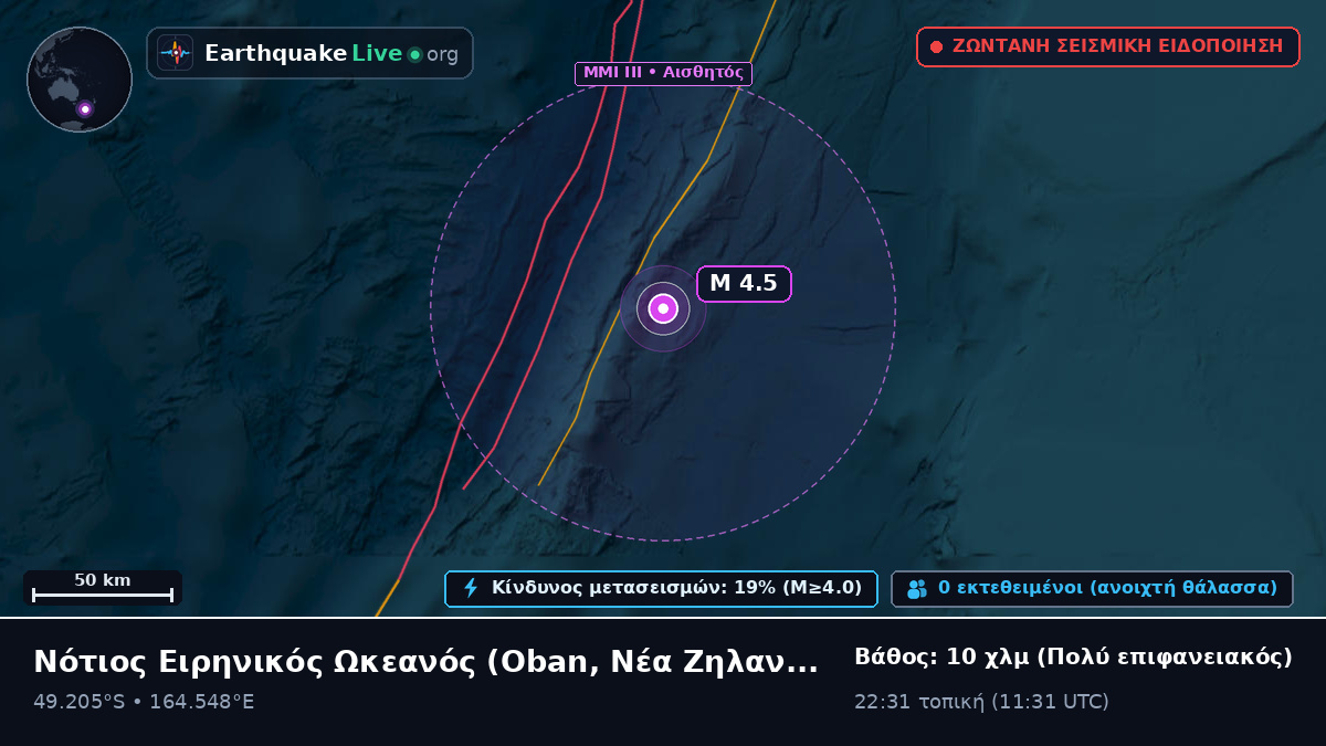 Νότιος Ειρηνικός Ωκεανός (Νέα Ζηλανδία)
