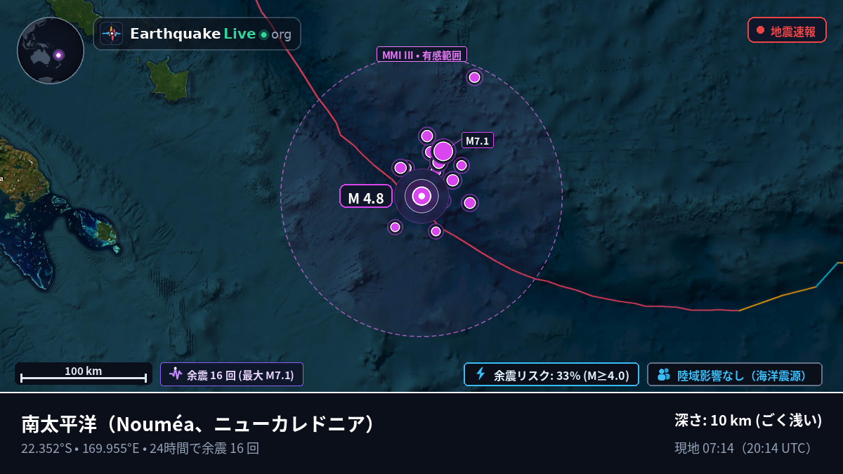南太平洋 (ニューカレドニア)