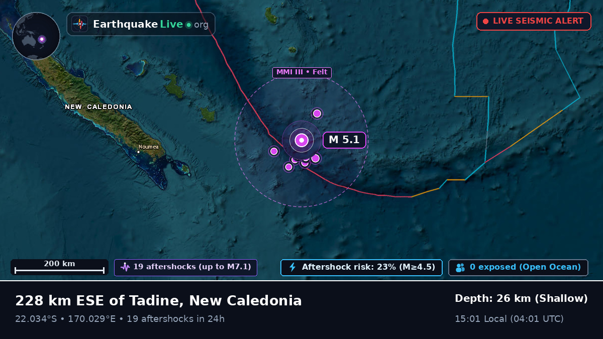 South Pacific Ocean (New Caledonia)