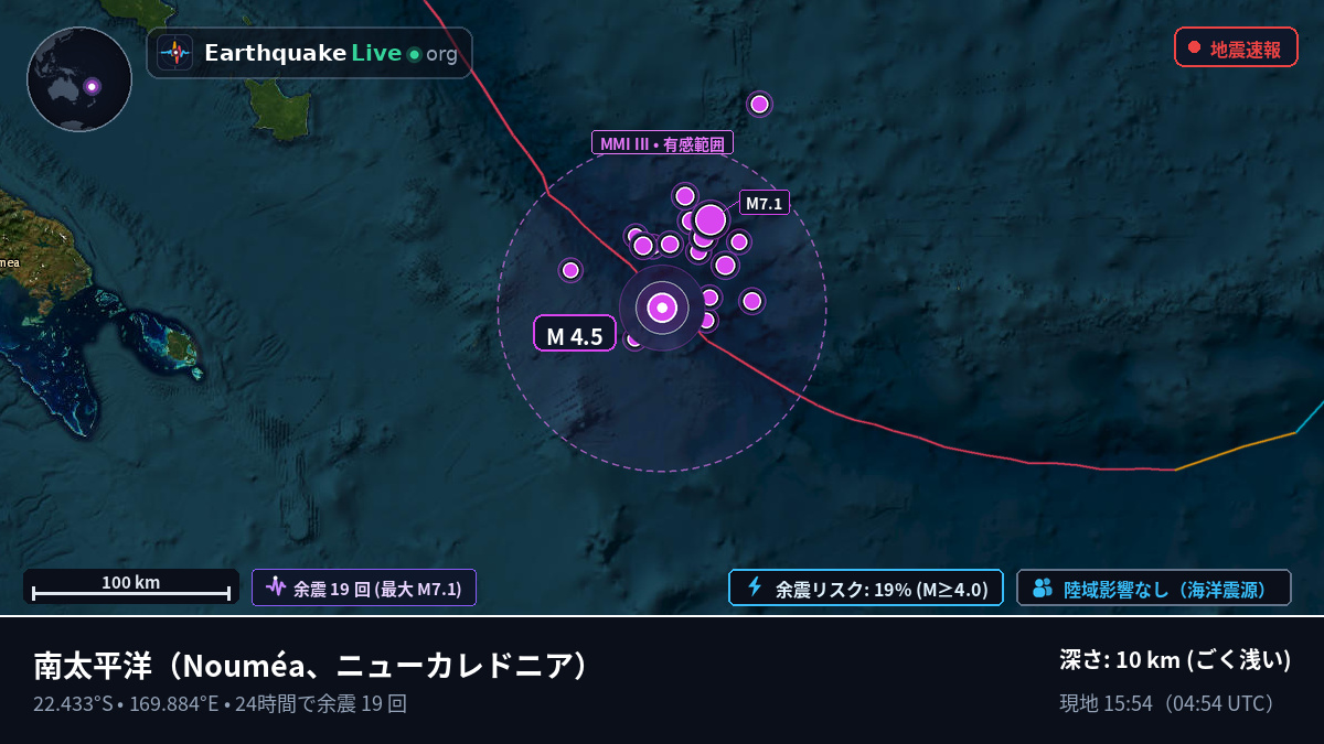 南太平洋 (ニューカレドニア)