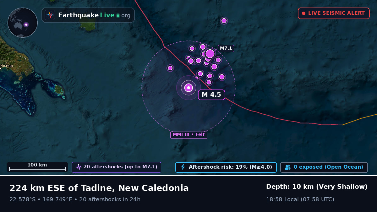 South Pacific Ocean (New Caledonia)