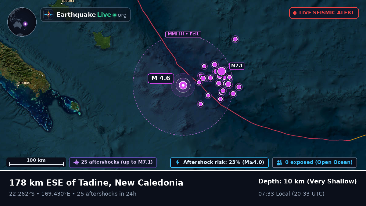 South Pacific Ocean (New Caledonia)