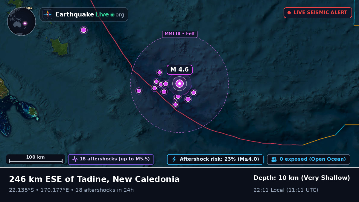 South Pacific Ocean (New Caledonia)